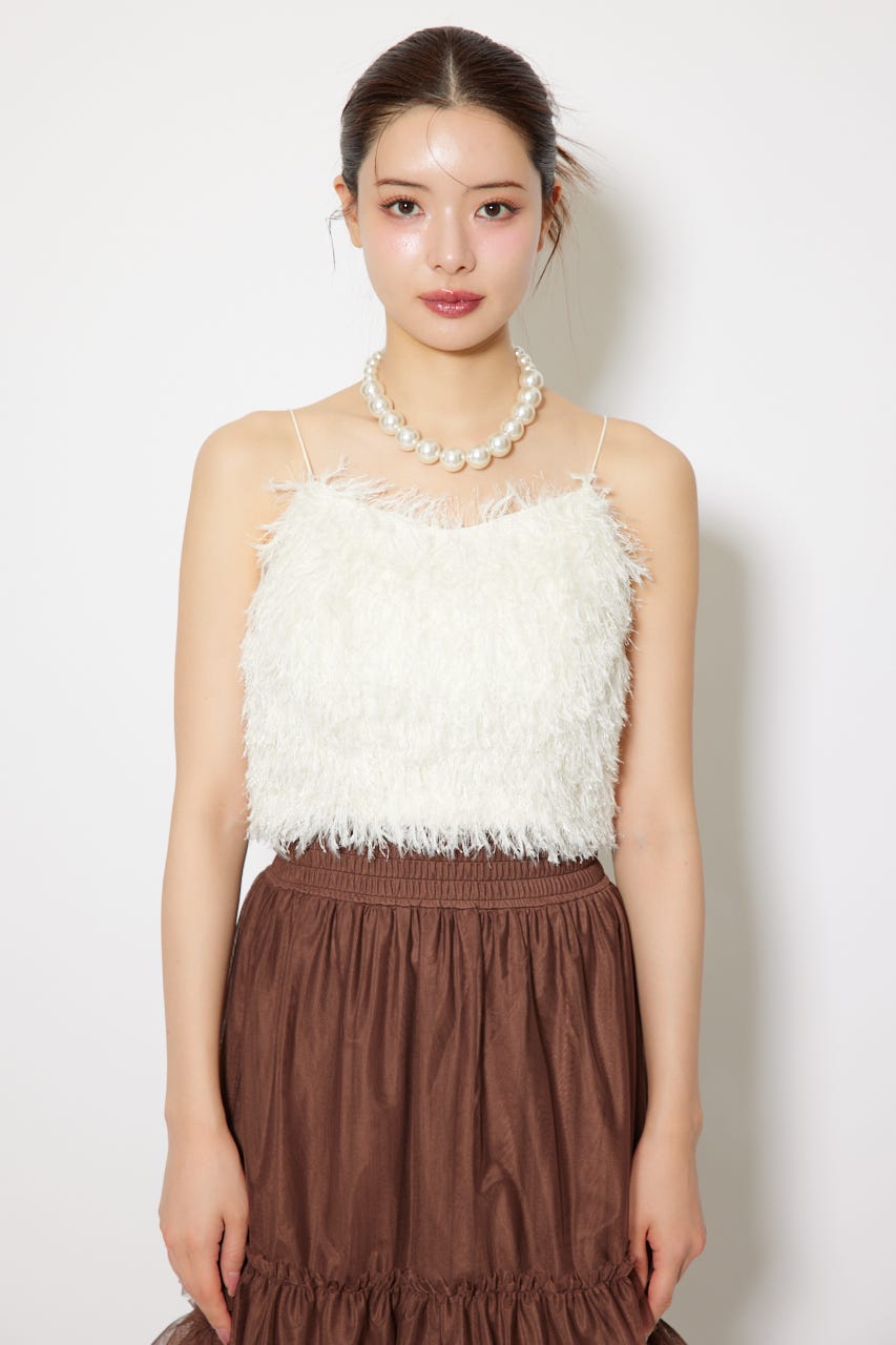 【araicamera】Mishaスケポン＆地層ワンピ SLY | PLEATS CAMI ショートワンピース (ワンピース(ミニ