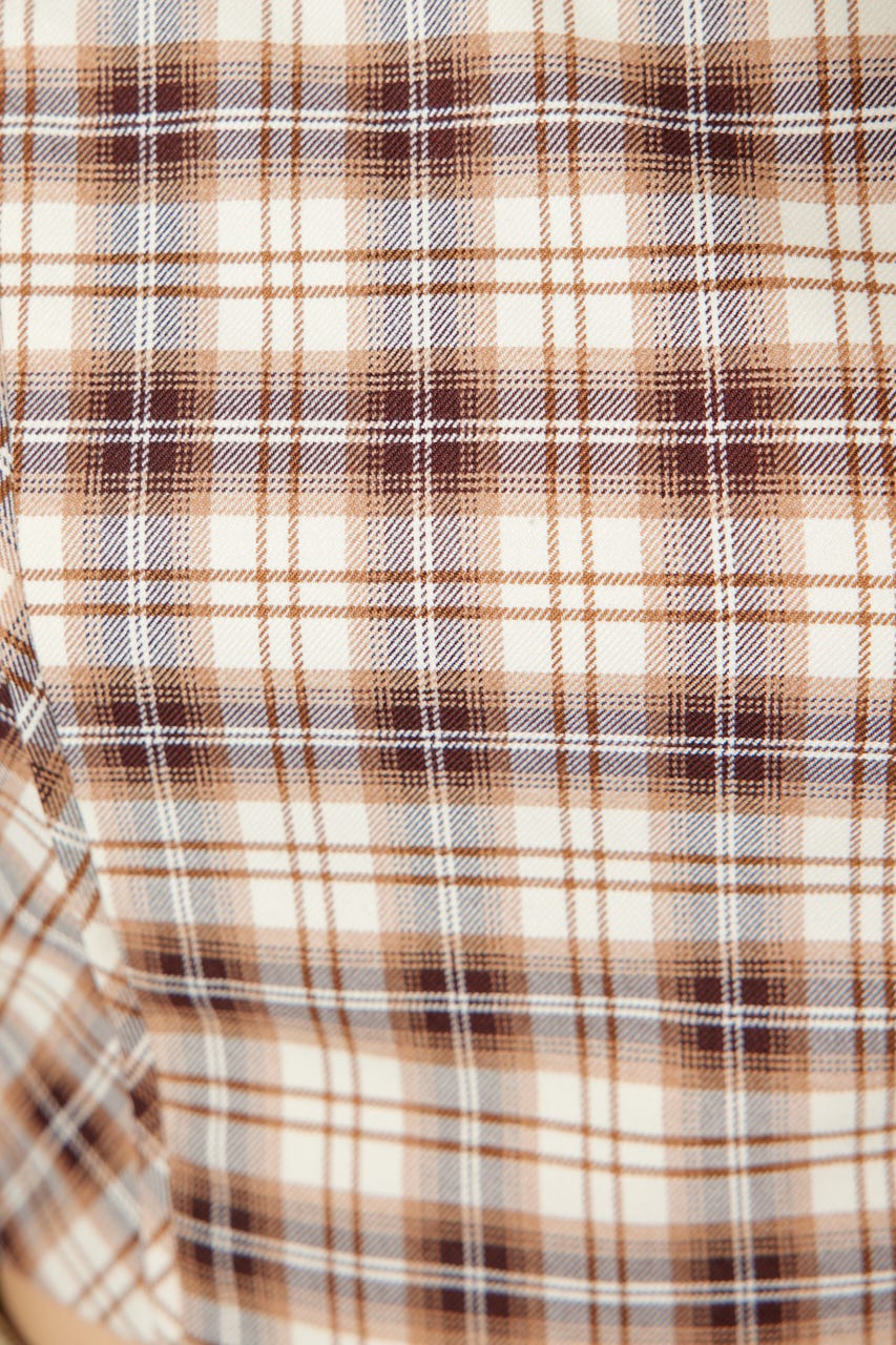 チェックビスチェ BEG FREE