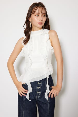 rienda系試着のみベアトップ♡レースワンピ兼チュニック ベアトップ ワンピース ドレス 千鳥格子 プリンセスライン 上品