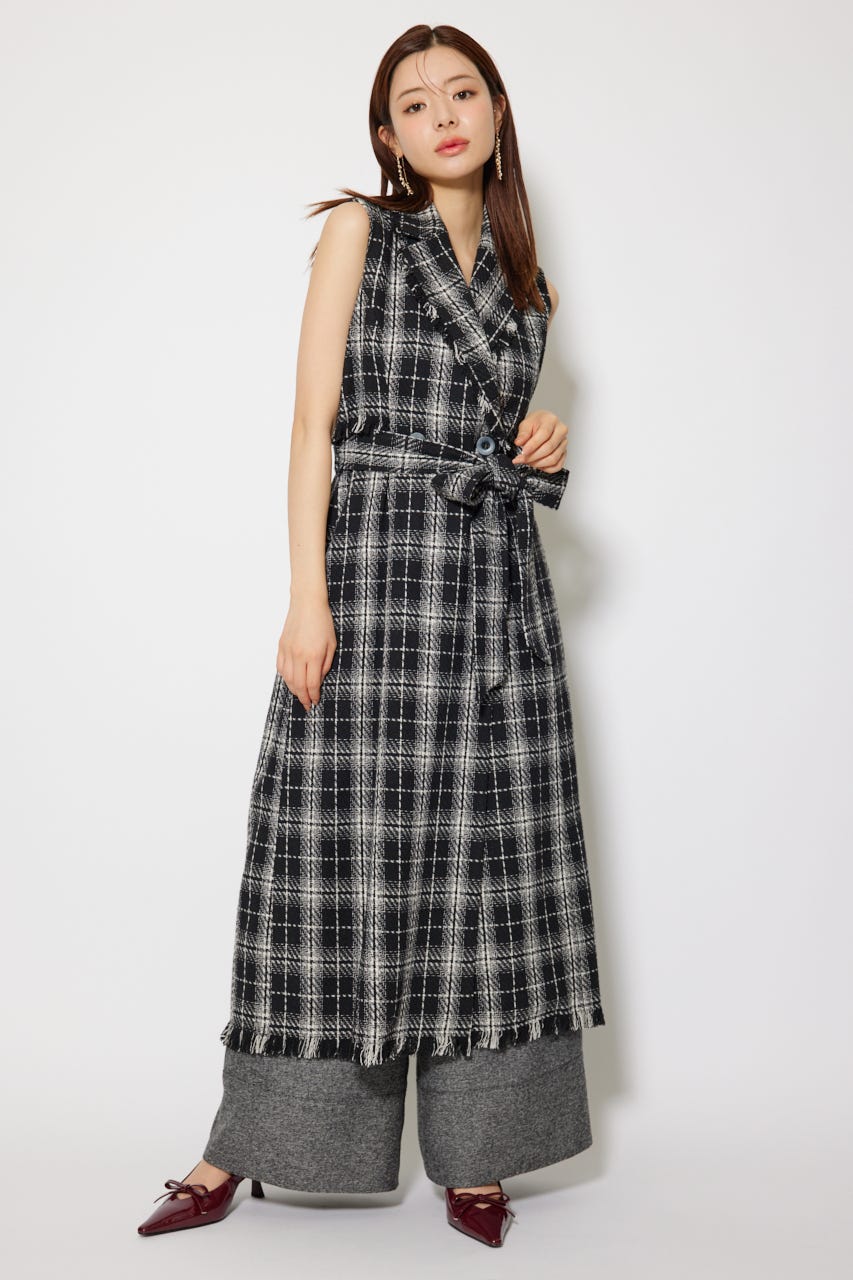 rienda | フリンジロングベスト (ベスト ) |SHEL'TTER WEBSTORE