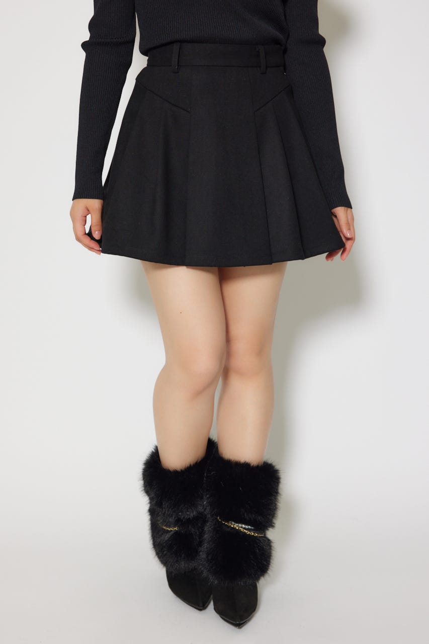 ボンディングストラクチャーミニスコートショートパンツ BLK M