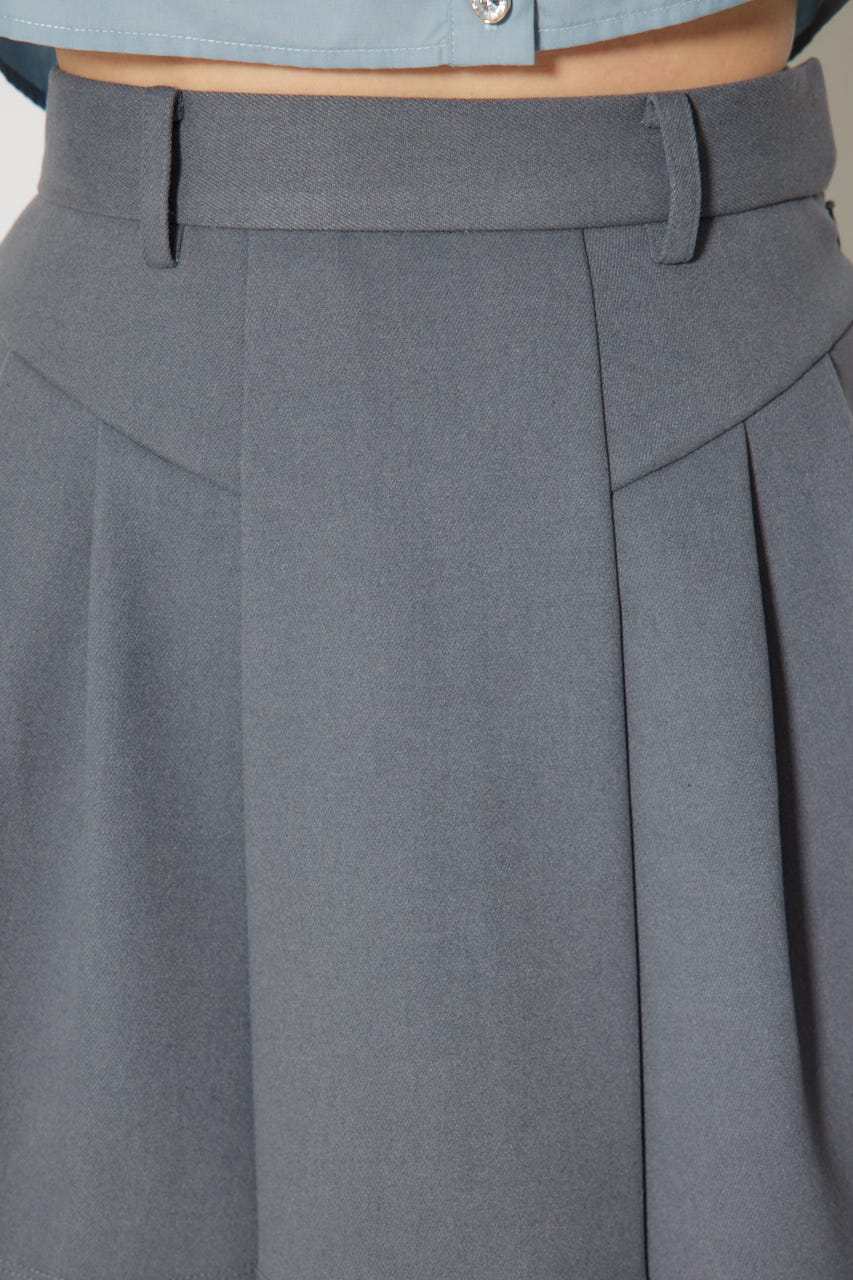 ボンディングストラクチャーミニスコートショートパンツ GRY M