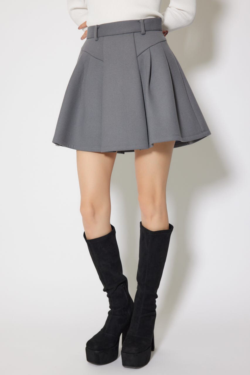 ボンディングストラクチャーミニスコートショートパンツ GRY M