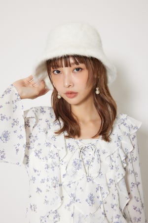 シャギーバケットハット