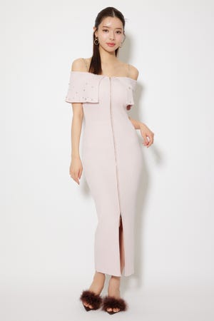 SINCE THEN ♥ Neutral ruffle long one-piece /追跡付 ワンピース(ワンピース(ロング))検索ページ|シェルターウェブストア