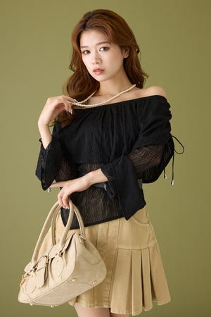 rienda オフショルトップス&デニムパンツ 公式】riendaのオフショルダー|トップス|シェルターウェブストア