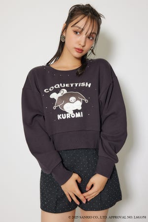 マイメロ&クロミコラボスウェットトップス