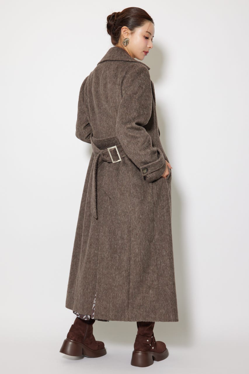 新品　リエンダ　チェスターコート　ロングコート　ウール　ダブル　グレージュ 127877647255_001.webp