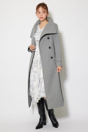 rienda　リエンダ　Turn Collar Bell SLV CT　コート rienda | ライトトレンチCT (コート ) |SHEL'TTER WEBSTORE
