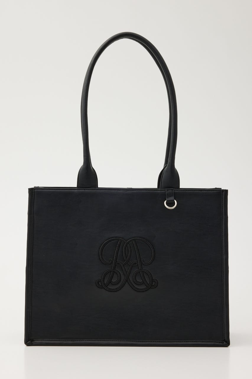 アンドラブ ♥️新品☆ティアードバックリボンフェイクレザー