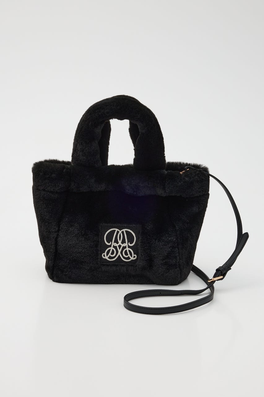 rienda | 【WEB限定】フェイクファートートバッグ (すべて