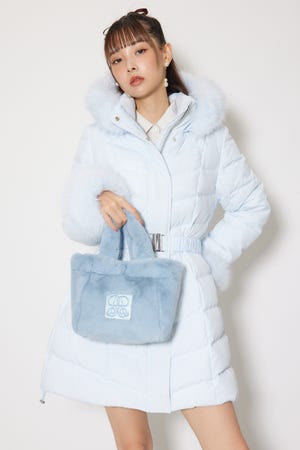 rienda ミリタリーフーディダウンコート カーキ Mサイズ PRADA(プラダ) ダウンコート アウター アパレル 衣類