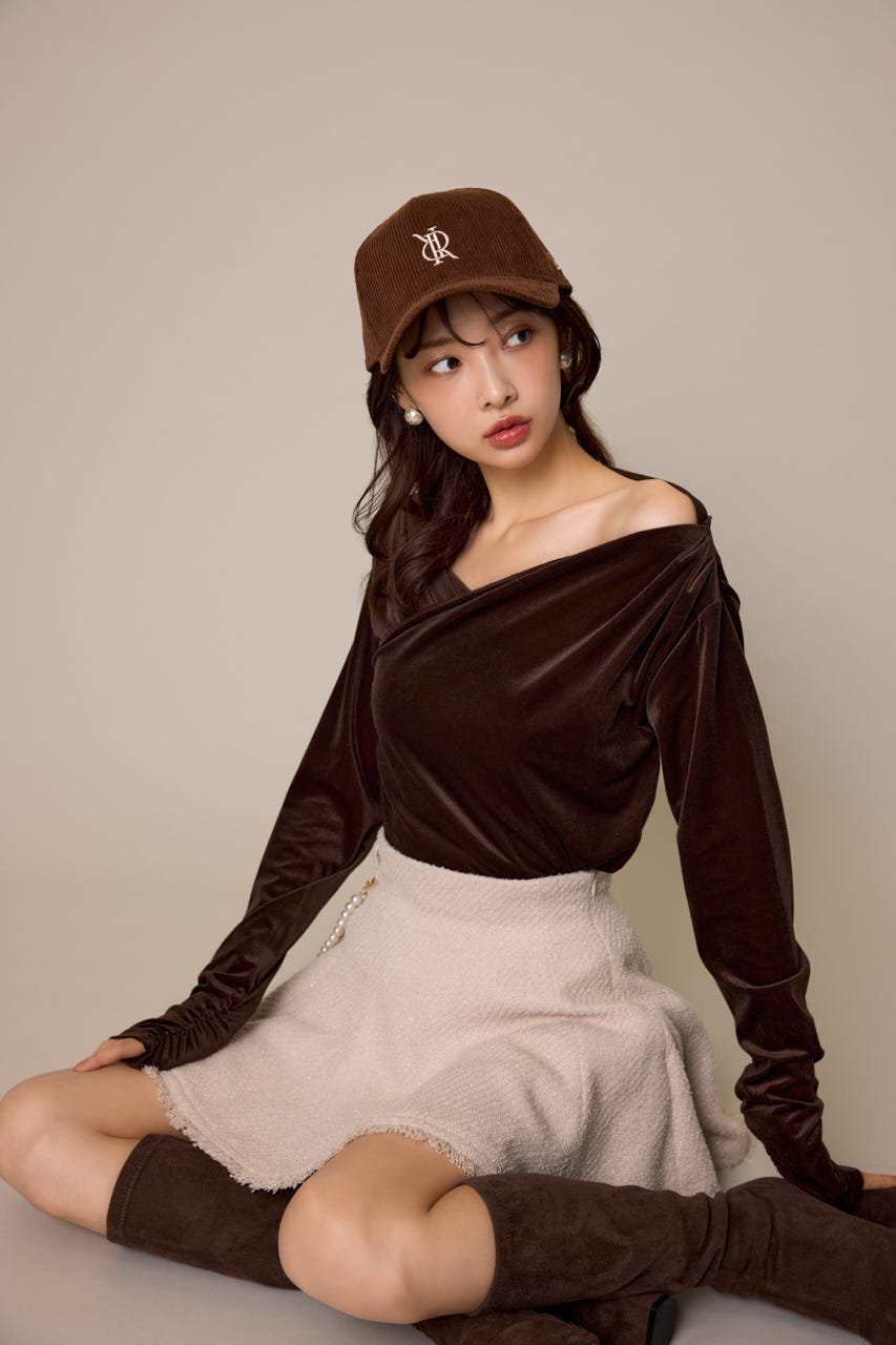 NEW ERA｜rienda コーデュロイキャップ D/BRN FREE