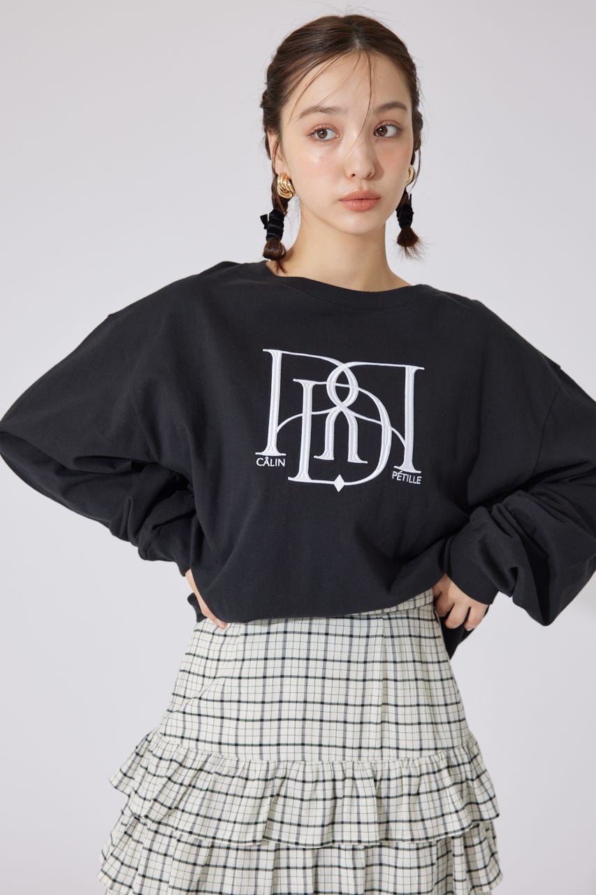 【WEB限定】RDロゴロングTシャツ BLK FREE