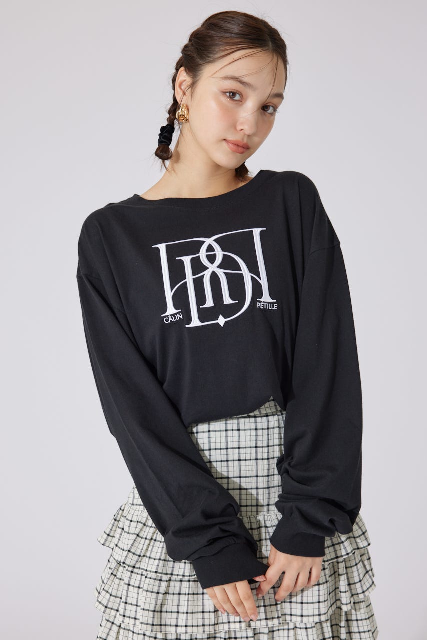 【WEB限定】RDロゴロングTシャツ BLK FREE
