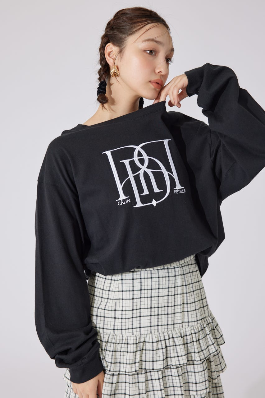 【WEB限定】RDロゴロングTシャツ BLK FREE
