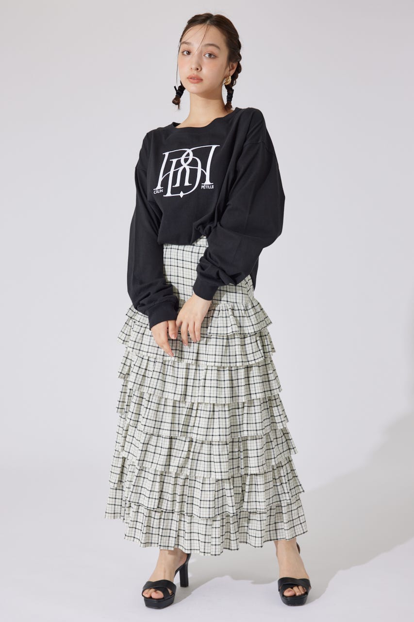 【WEB限定】RDロゴロングTシャツ BLK FREE
