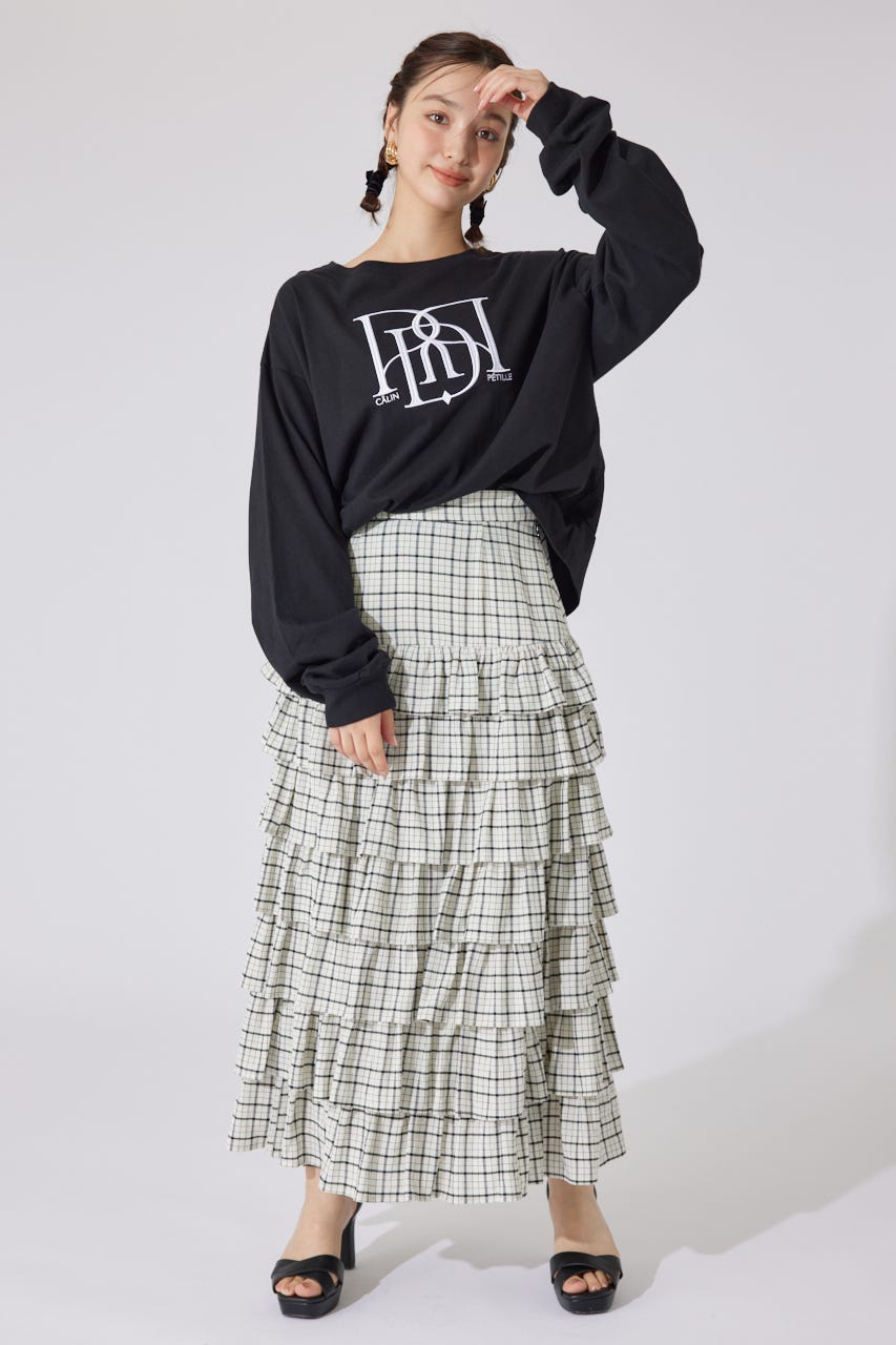 【WEB限定】RDロゴロングTシャツ BLK FREE