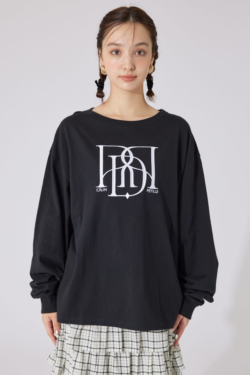 【WEB限定】RDロゴロングTシャツ BLK FREE