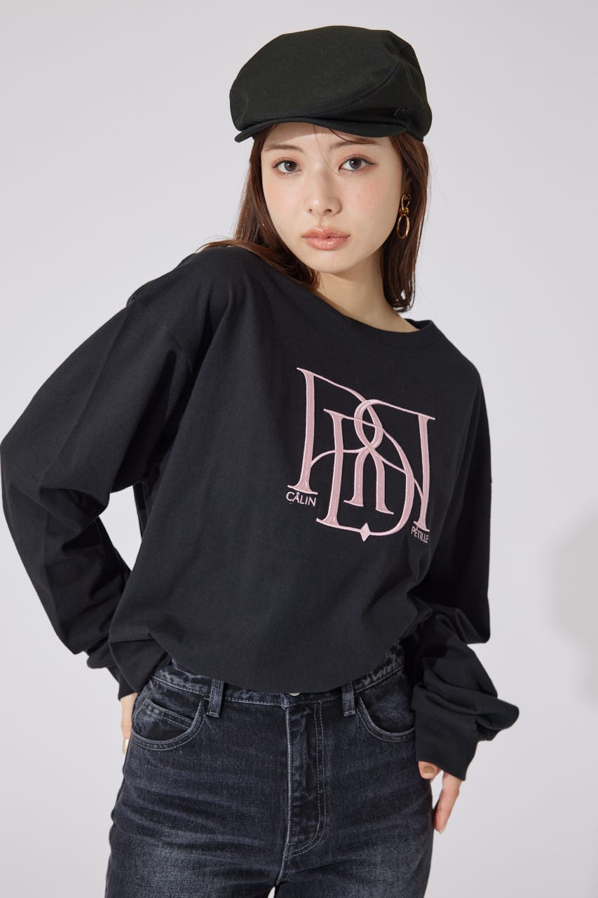 【WEB限定】RDロゴロングTシャツ 柄PNK FREE