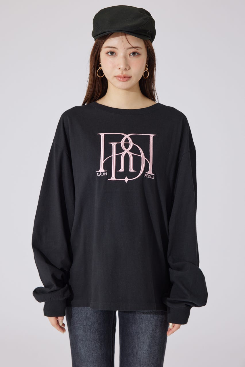 【WEB限定】RDロゴロングTシャツ 柄PNK FREE