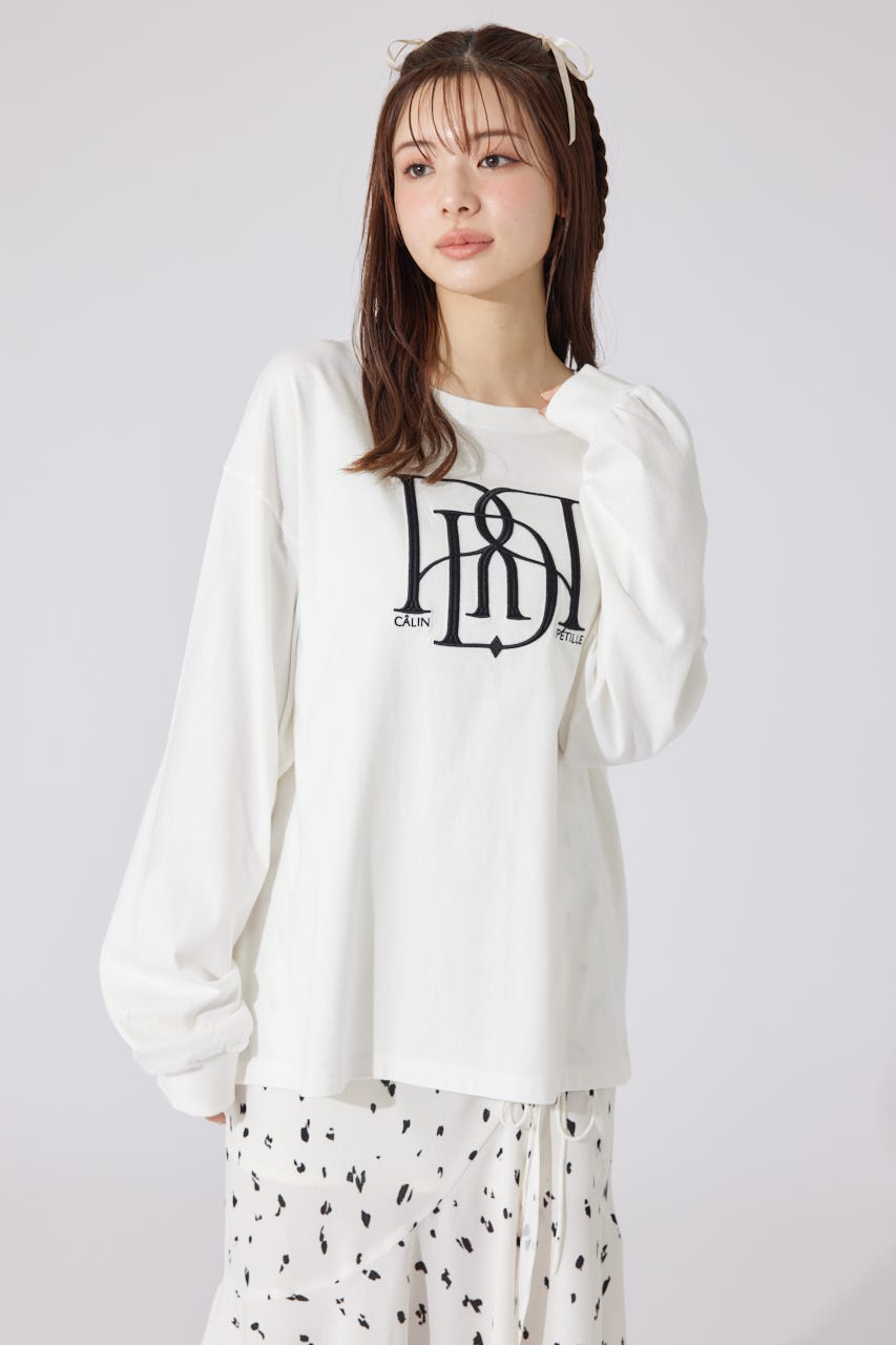 【WEB限定】RDロゴロングTシャツ WHT FREE