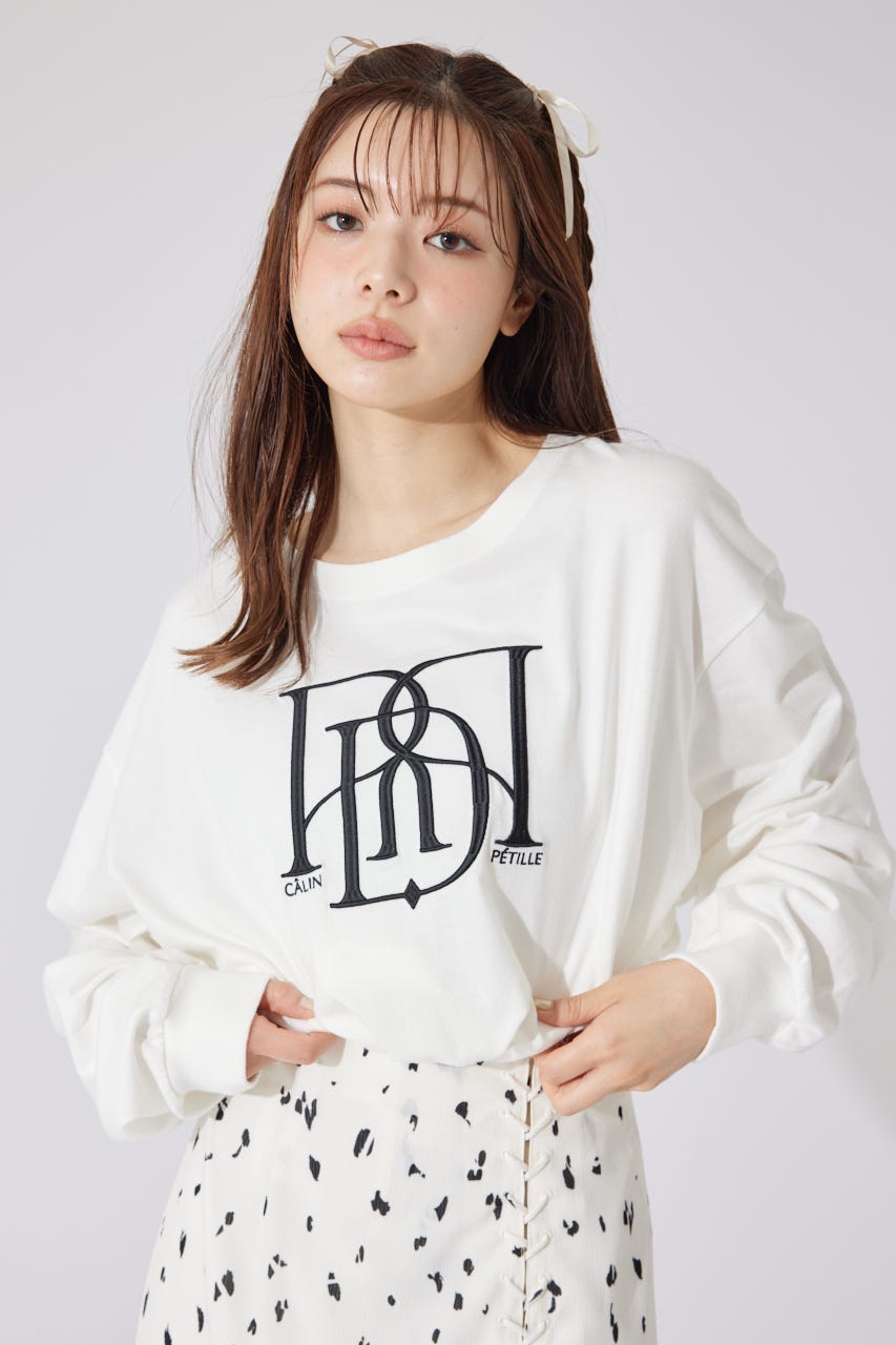 【WEB限定】RDロゴロングTシャツ WHT FREE