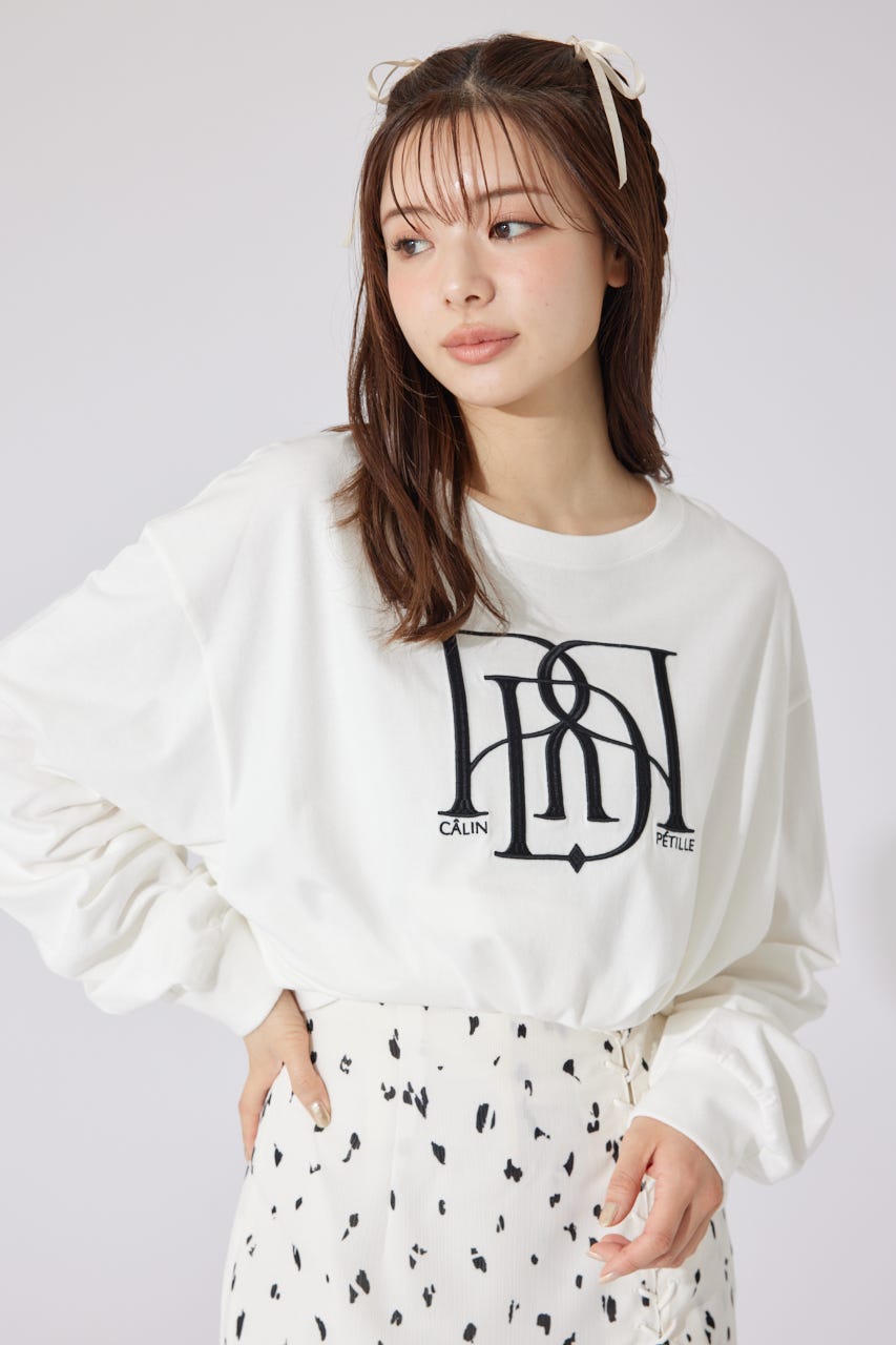 【WEB限定】RDロゴロングTシャツ WHT FREE