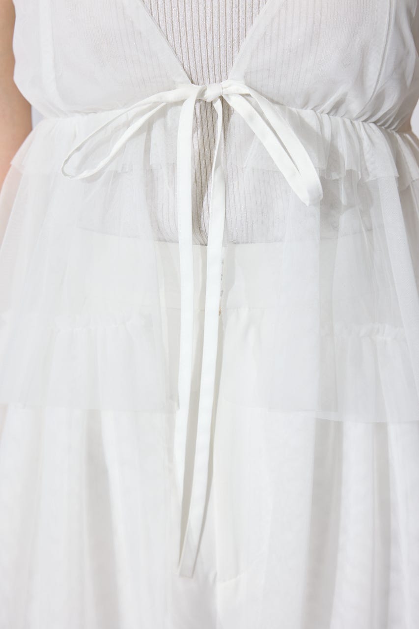 ボリュームチュールジレ WHT FREE