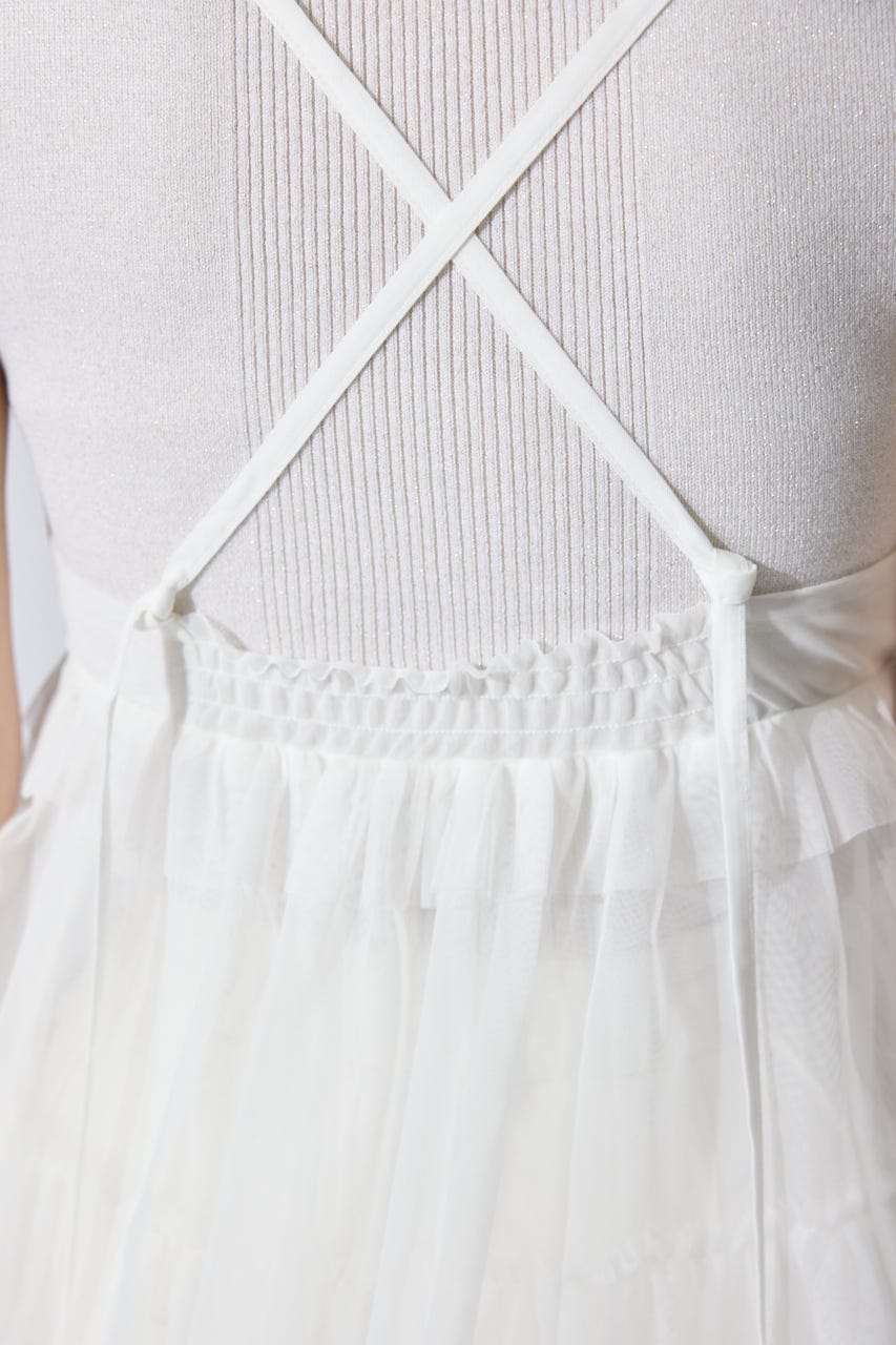 ボリュームチュールジレ WHT FREE