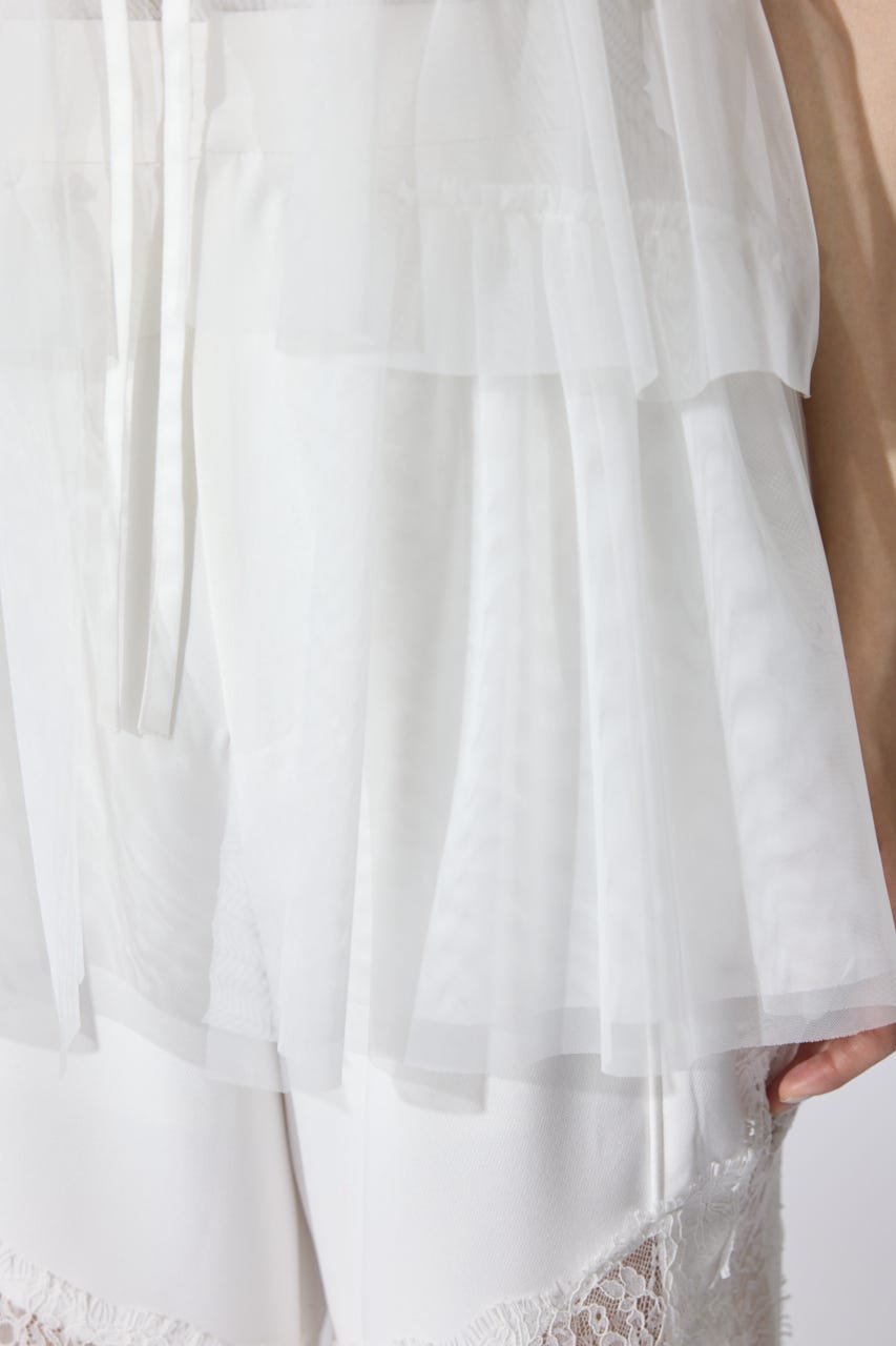 ボリュームチュールジレ WHT FREE