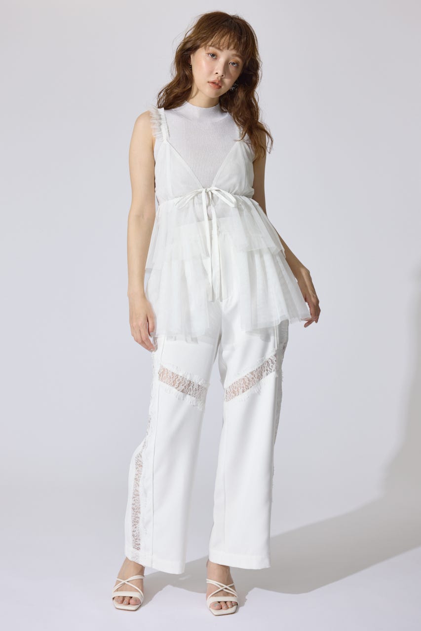 ボリュームチュールジレ WHT FREE