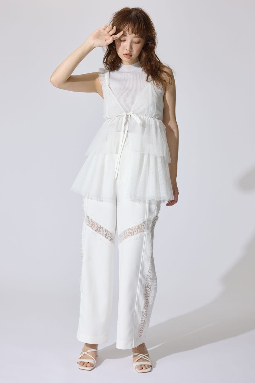 ボリュームチュールジレ WHT FREE