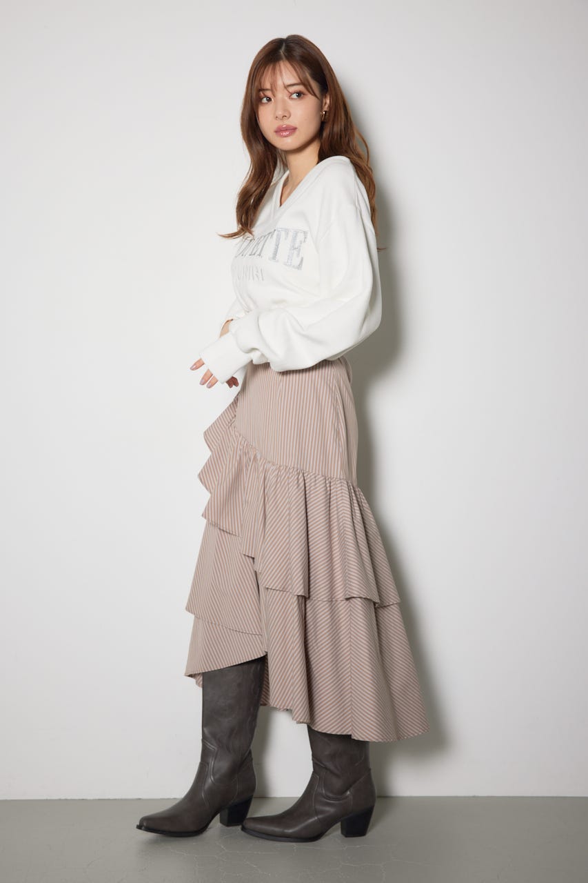 最終値下げ【新品未使用】deres デレス 17th スカート ミラノベージュ0 未使用】deresデレス17th breakthrough skirtサイズ1 - メルカリ