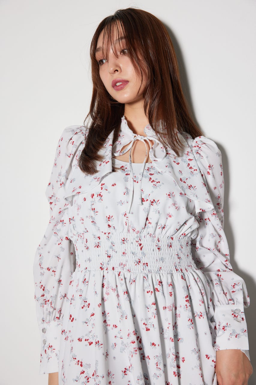 rienda リエンダ プリーツフレア ミニ ワンピース rienda プリーツフレアSLV KnitミニOP L/GRN1 -ファッション通販