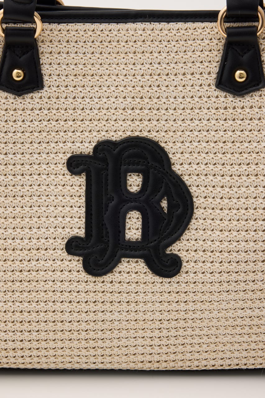 トリミングビッグトートバッグ WHT FREE