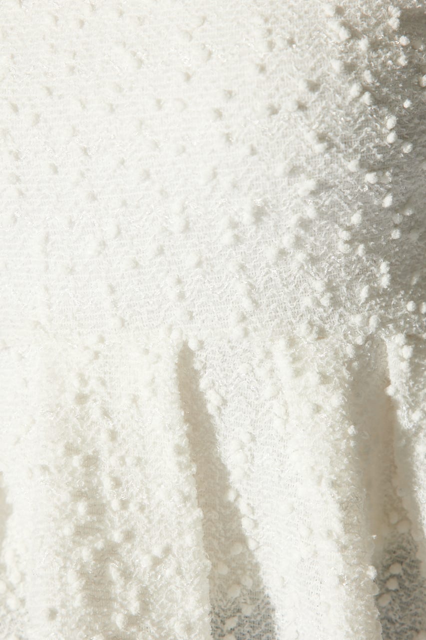 カットレースペプラムトップス WHT FREE