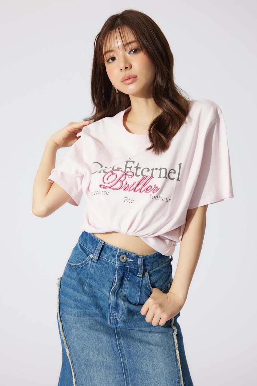 BigロゴTシャツ PNK FREE