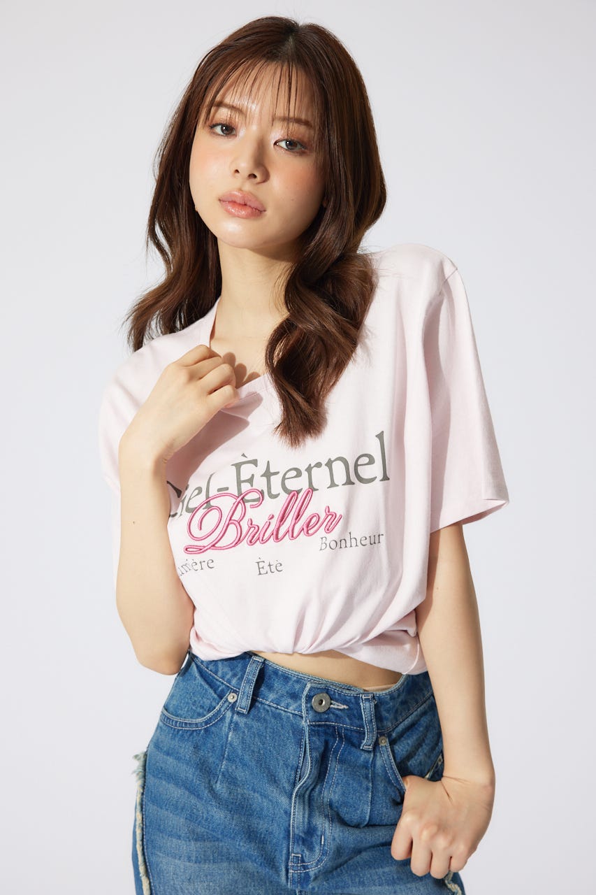 BigロゴTシャツ PNK FREE