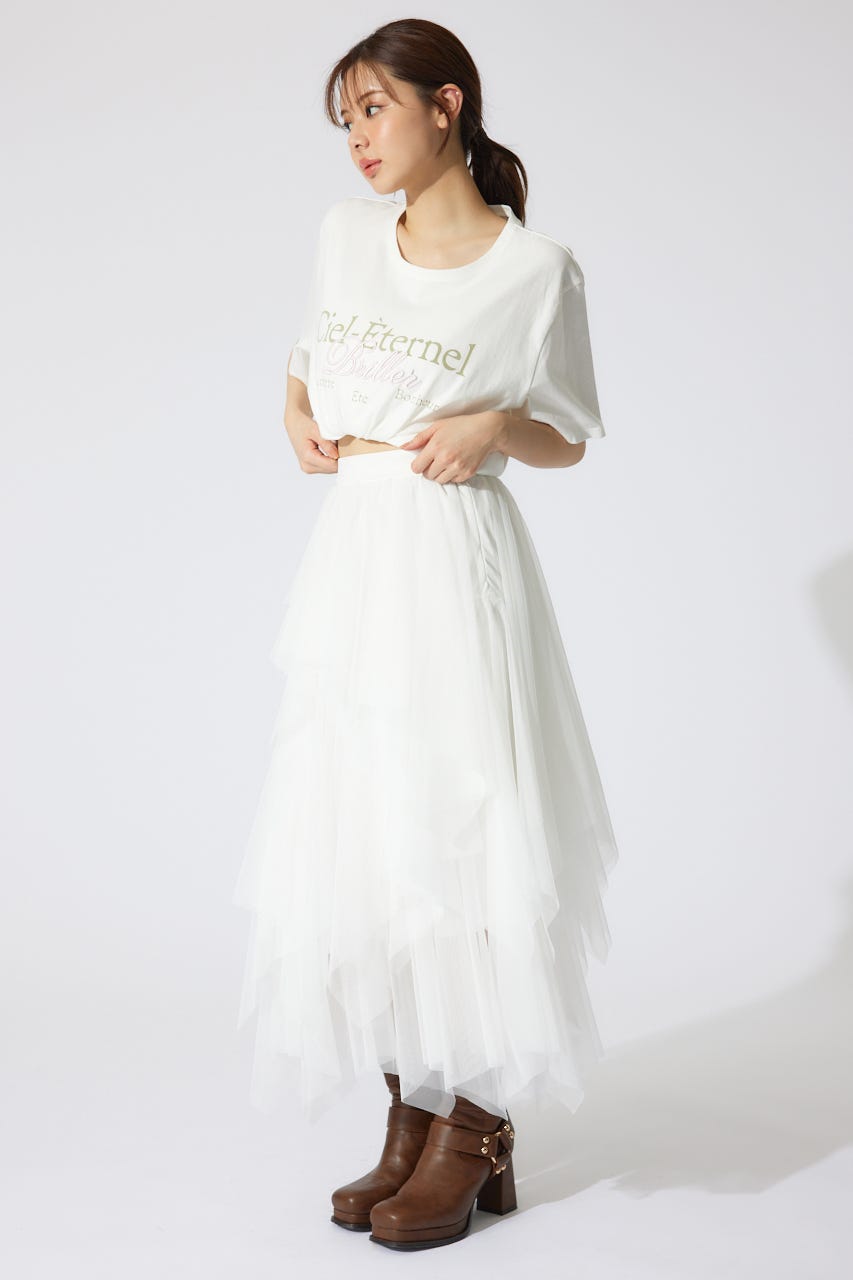 BigロゴTシャツ WHT FREE