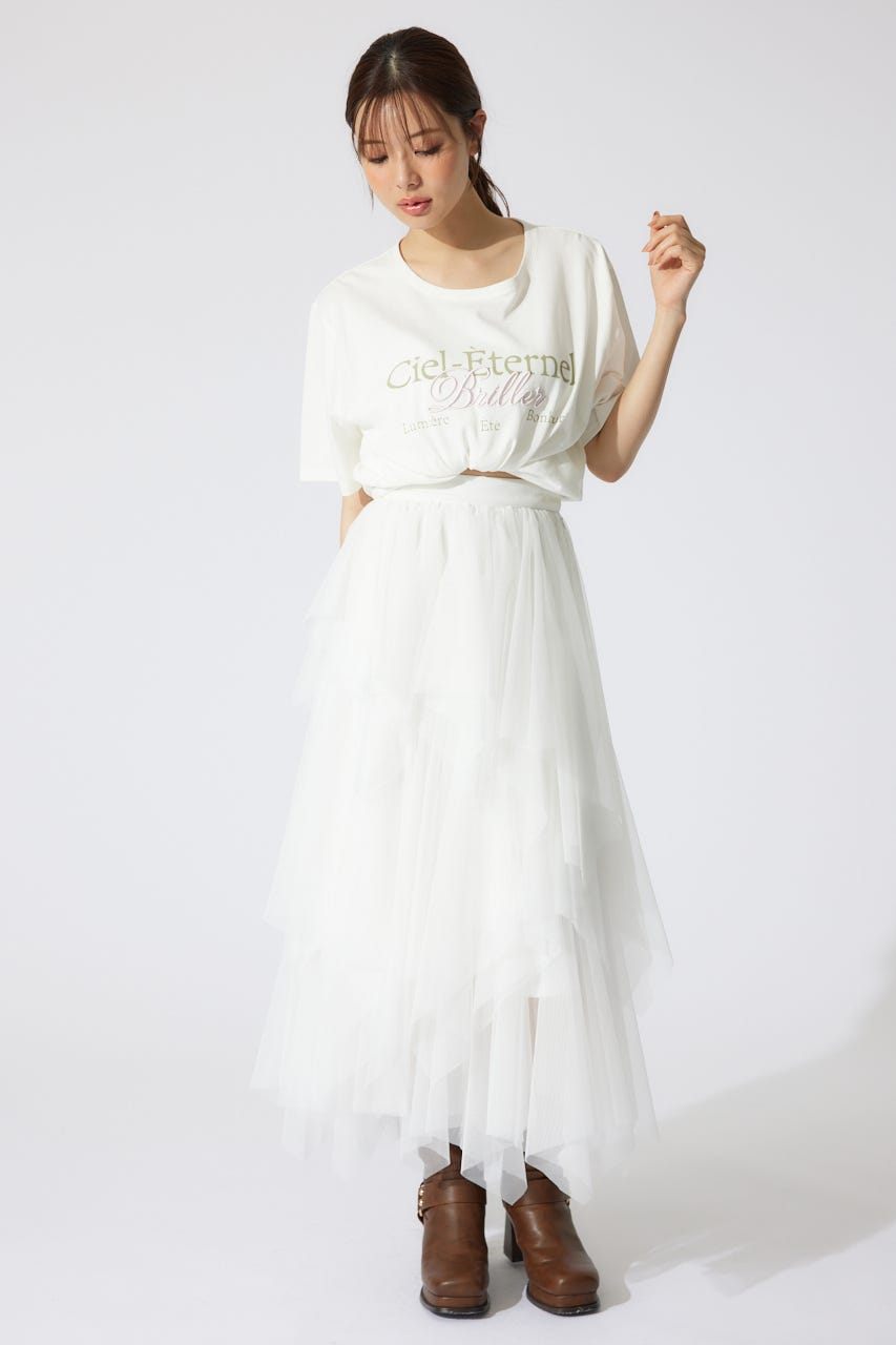 BigロゴTシャツ WHT FREE