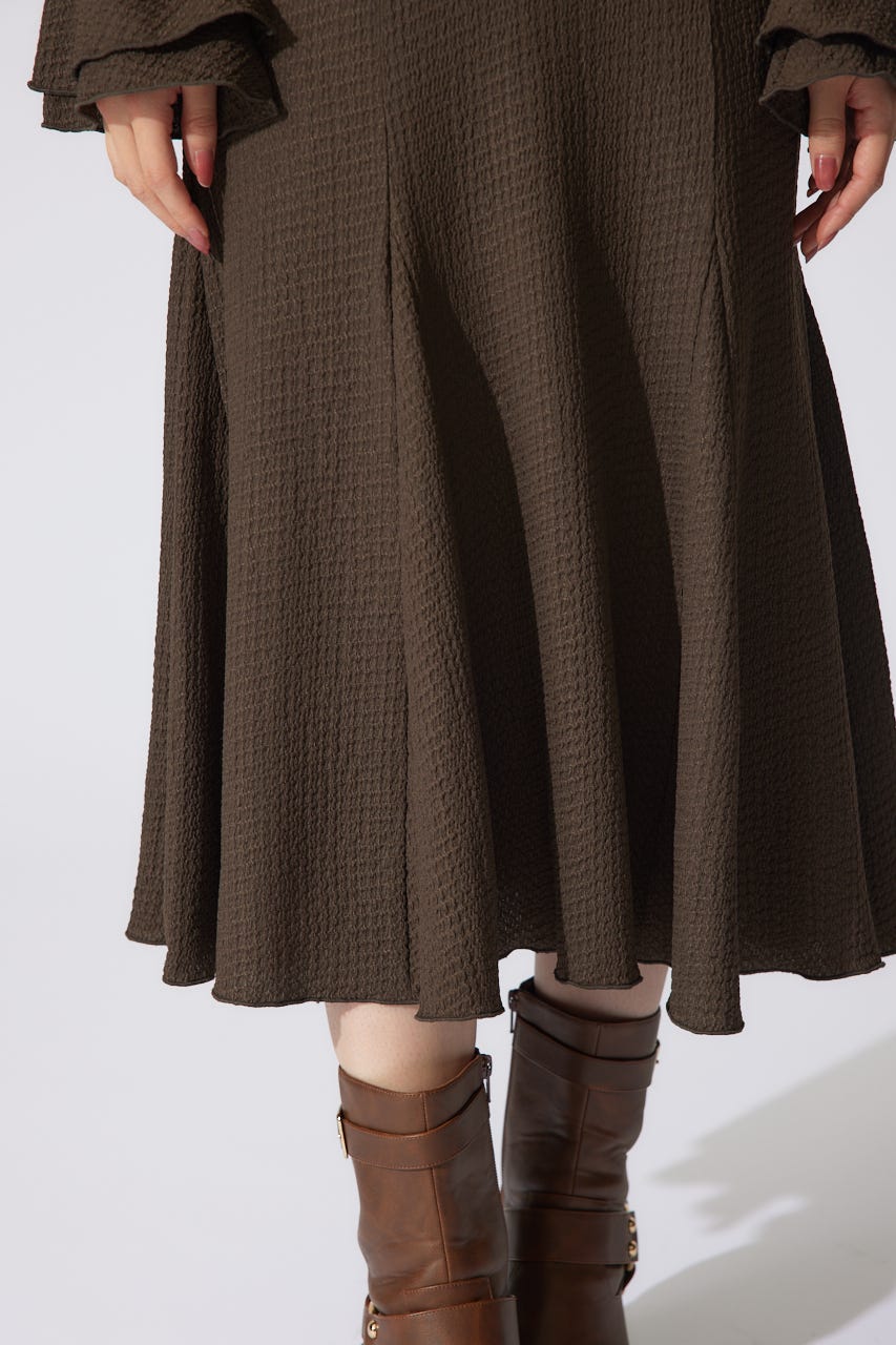 【岡崎紗絵さん着用アイテム】カットマーメイドワンピース BRN FREE