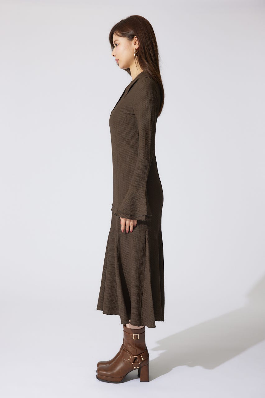 【岡崎紗絵さん着用アイテム】カットマーメイドワンピース BRN FREE