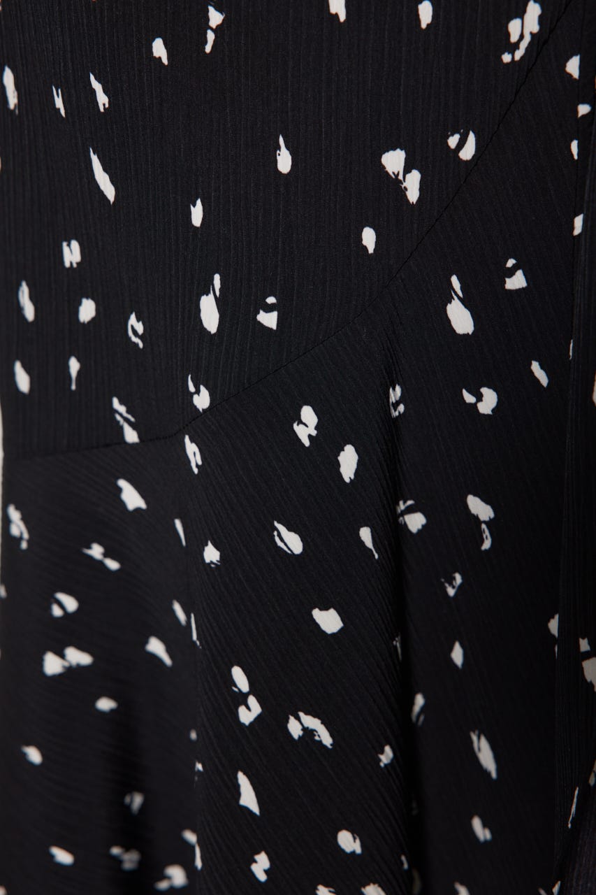 レースアップマーメイドスコートショートパンツ BLK S