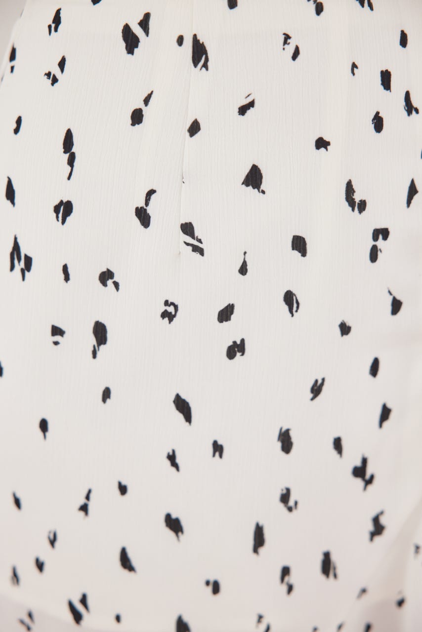 レースアップマーメイドスコートショートパンツ WHT M