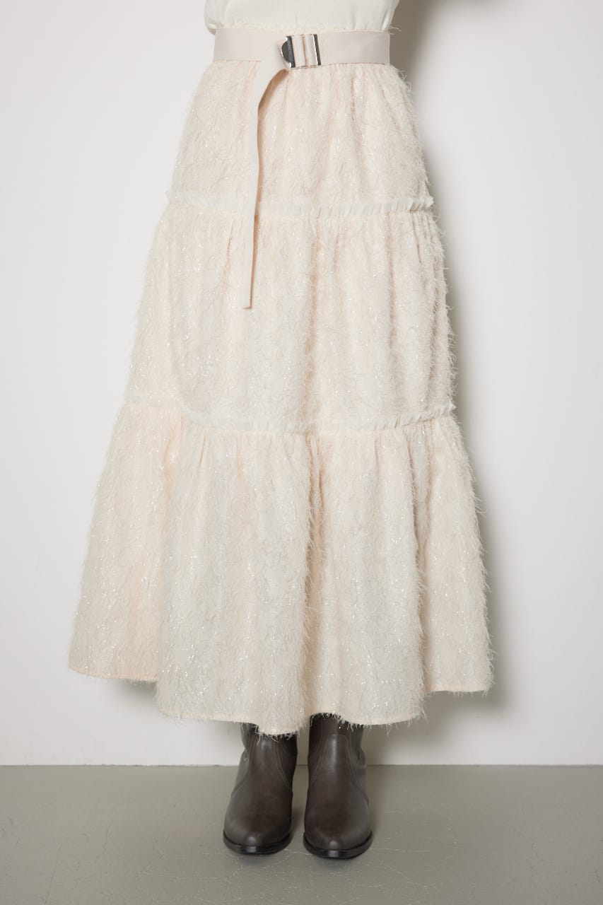 ニュアンスバリエーションフレアスカート IVOY S