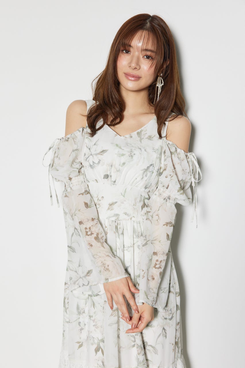 rienda 2WAYワンピース rienda ワンピース 2WAY RRボレロタイトニットワンピース