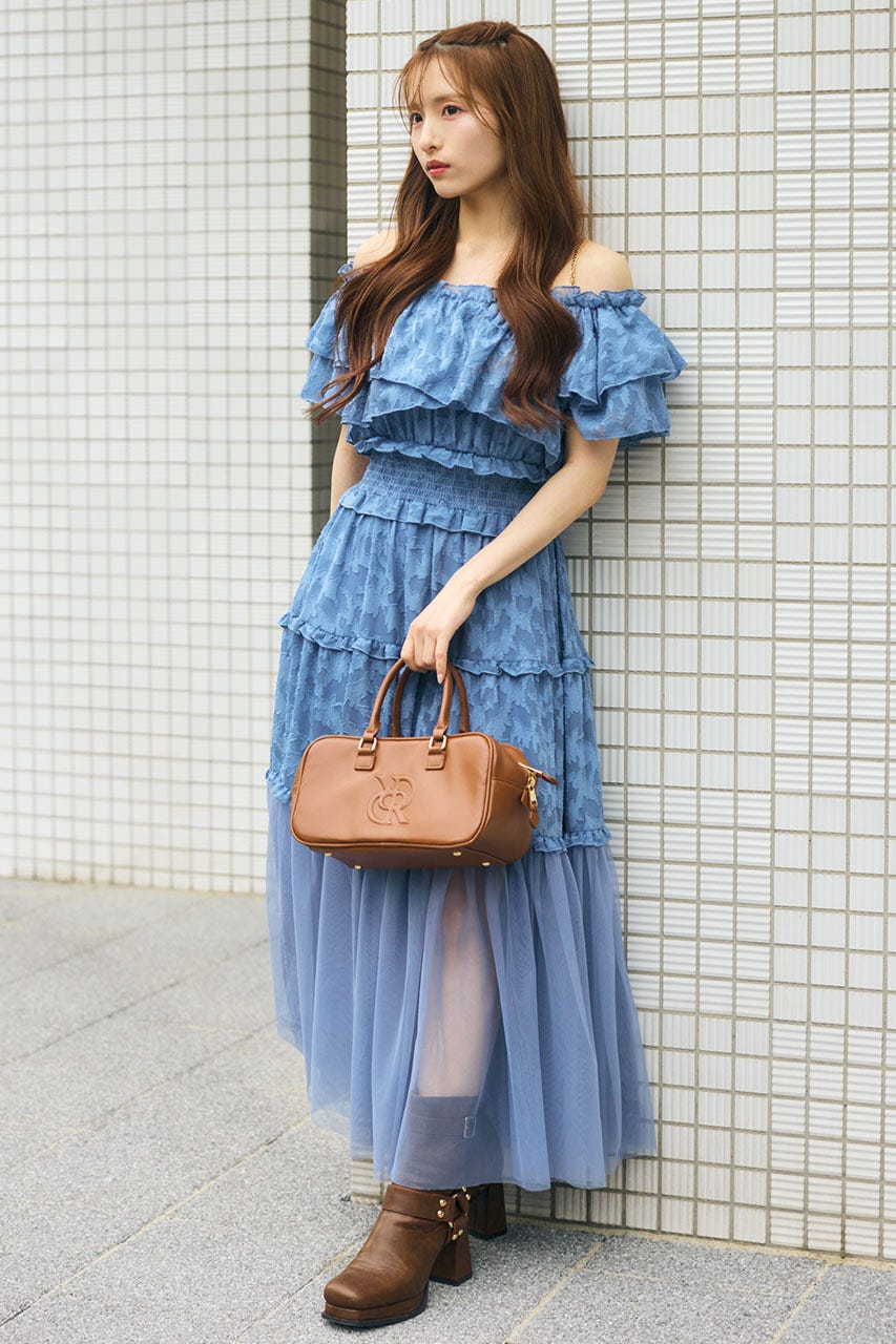 rienda | 【AKB48 平田侑希さん着用】2WAYオフショルワンピース