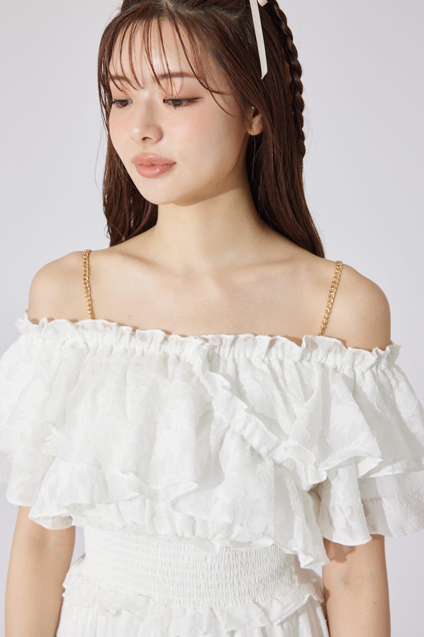 rienda | 【AKB48 平田侑希さん着用】2WAYオフショルワンピース