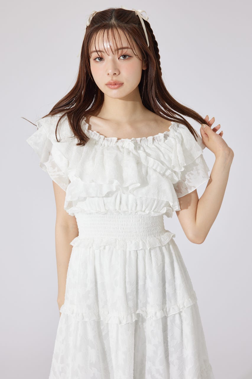 rienda 2WAYオフショルワンピース rienda | 【AKB48 平田侑希さん着用】2WAYオフショルワンピース